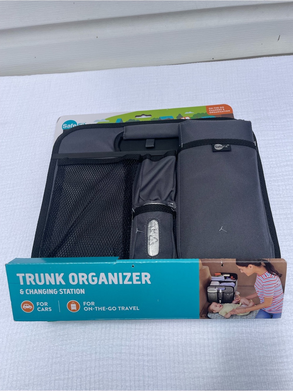 Gray Trunk Organizer